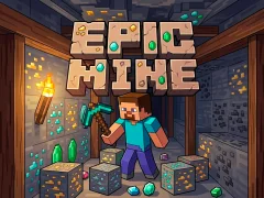 Lojë Epic Mine në internet