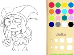 Lojë Pomni Coloring Book For Kids në internet