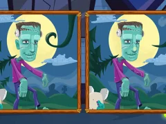 Lojë Halloween Find the Differences në internet
