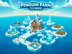 Lojë Penguin Farm - Ice Merge në internet