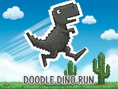Lojë Doodle Dino Run në internet