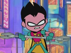 Lojë Teen Titans Go! Hidden Numbers në internet