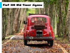 Lojë Fiat 500 Old Timer Jigsaw në internet