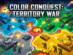 Lojë Color Conquest: Territory War në internet