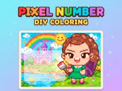 Lojë Pixel Number  DIY Coloring në internet