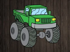 Lojë Monster Truck Jigsaw në internet