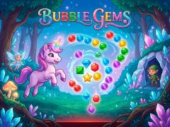 Lojë Bubble Gems në internet