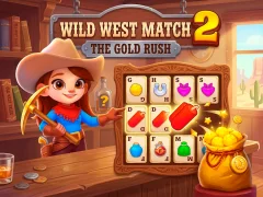 Lojë Wild West Match 2: The Gold Rush në internet
