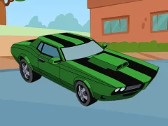 Lojë Ben 10 Car Jigsaw në internet