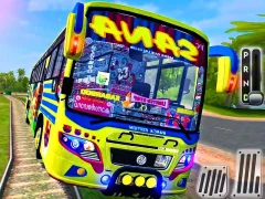 Lojë Indian Uphill Bus Simulator në internet