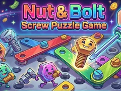 Lojë Nut & Bolt Screw Puzzle Game në internet