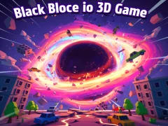 Lojë Black Hole io 3D Game në internet