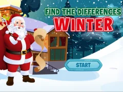 Lojë Find The Differences Winter në internet