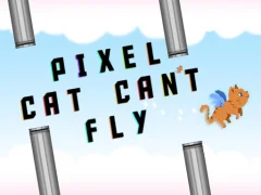 Lojë Pixel cat can't fly në internet