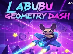 Lojë Labubu Geometry Dash në internet