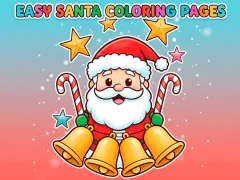Lojë Easy Santa Coloring Pages në internet