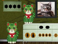 Lojë Find the Curious Freaky Cat në internet