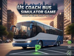 Lojë US Coach Bus Simulator Game në internet