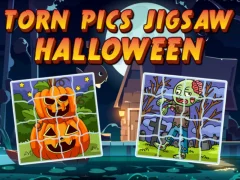Lojë Torn Pics Jigsaw Halloween në internet