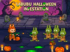 Lojë Labubu Halloween Infestation në internet