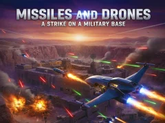 Lojë Missiles and Drones: A Strike On A Military Base në internet