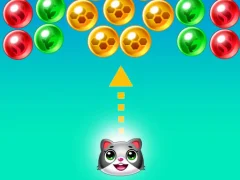 Lojë Save the cats Bubble shooter në internet