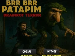 Lojë Brr Brr Patapim Brainrot Terror në internet