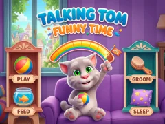Lojë Talking Tom Funny Time në internet