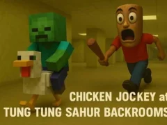 Lojë Chicken Jockey at Tung Tung Sahur Backrooms në internet