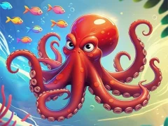 Lojë Octopus Invasion në internet