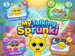 Lojë My Talking Sprunki në internet