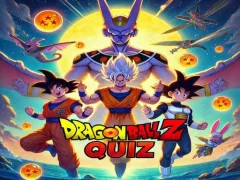 Lojë Dragon ball quiz në internet