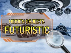 Lojë Hidden Objects Futuristic në internet