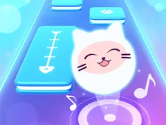 Lojë Music Cat! Piano Tiles Game 3D në internet