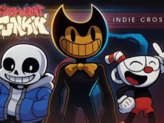 Lojë FNF vs Indie Cross në internet