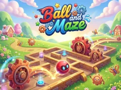 Lojë Ball and Maze në internet