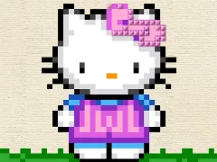 Lojë Hello Kitty Cross Stitch në internet