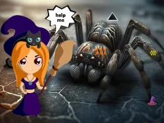 Lojë Sorceress Escaped Spider Realm në internet