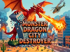 Lojë Monster Dragon City Destroyer në internet