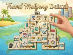 Lojë Travel Mahjong Deluxe në internet