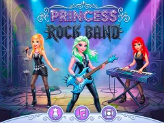 Lojë Princess Rock Band në internet