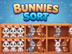 Lojë Bunnies Sort në internet