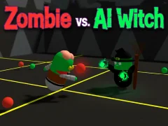 Lojë Zombie vs. AI Witch në internet