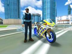Lojë Police Motorbike Traffic Rider në internet