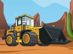 Lojë Bulldozer Jigsaw në internet