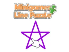 Lojë Minigames Line Puzzle në internet