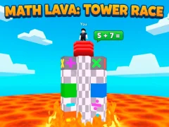 Lojë Math Lava: Tower Race në internet