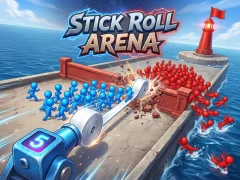 Lojë Stick Roll Arena në internet