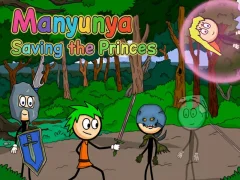 Lojë Manyunya Saving the Princess në internet