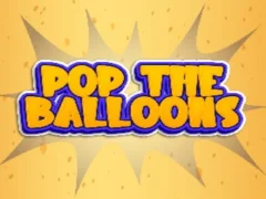 Lojë Pop the Balloon në internet